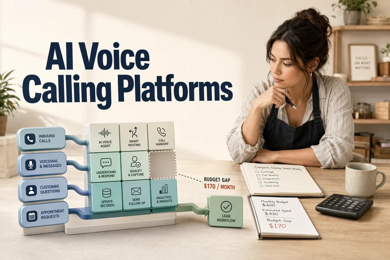 Hero image for article: Best AI Voice Calling Platforms for Small Businesses on a Budget (2026)